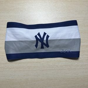JUNK Brands New York Yankees Workout Headband Unisex Big Bang Lite